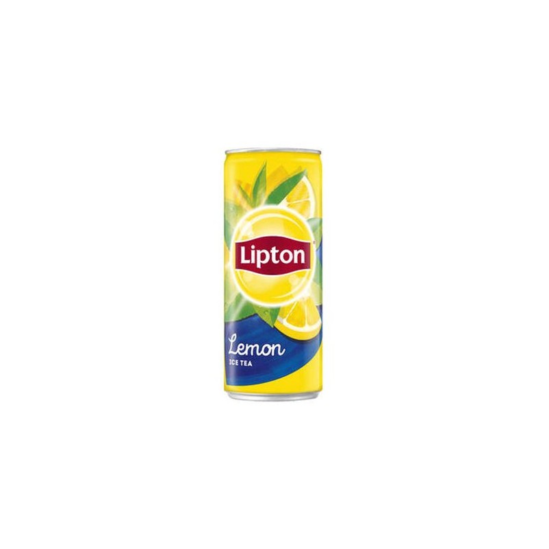 Lipton Ice Tea Zero energiamentes, citromízű szénsavmentes üdítőital zöldtea-kivonattal 0,33l, sleek dobozos,  DRS