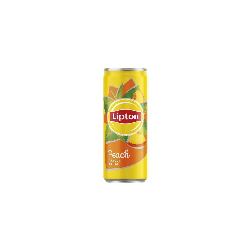 Lipton Ice Tea őszibarack ízű szénsavmentes üdítőital cukorral és édesítőszerrel 0,33l, sleek dobozos, drs