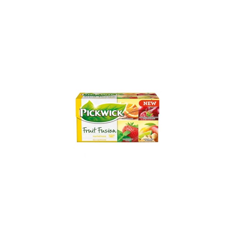 Pickwick Fruit Fusion variációk sárga 20x1,9g