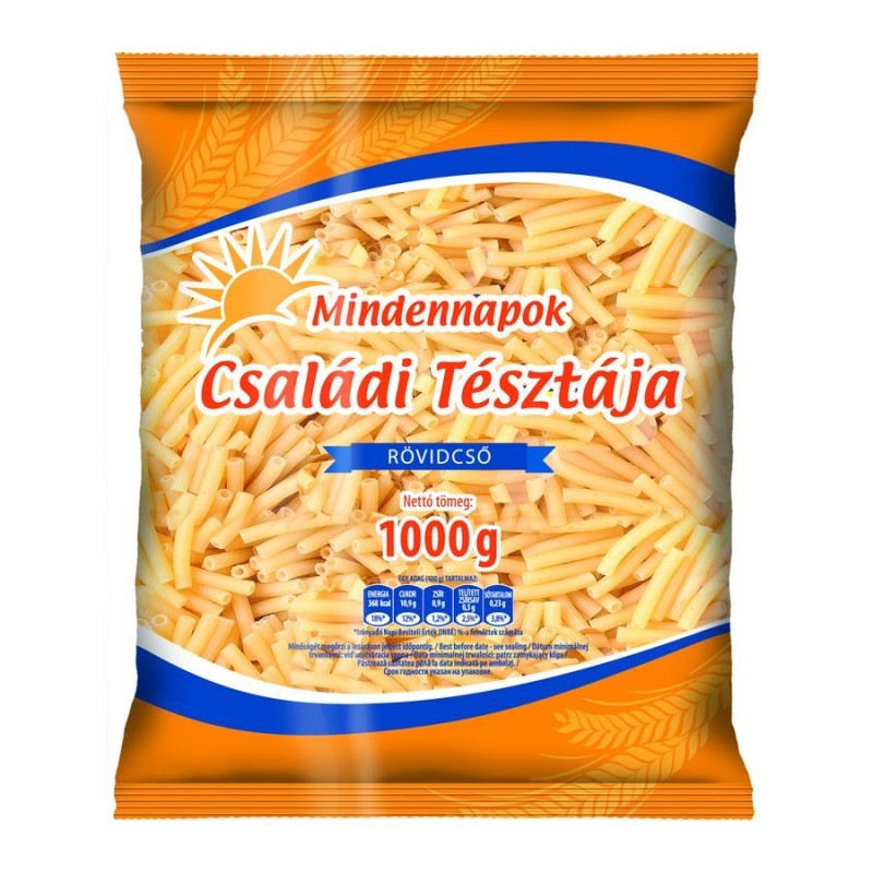 Izsáki Mindennap tésztája Rövidcső - 1000g