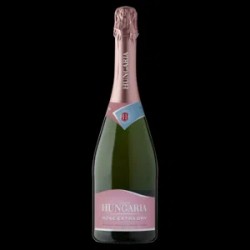 HUNGARIA EXTRA DRY ROSE minőségi pezsgő 12,5% 0,75 l, DRS