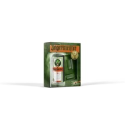 Jagermeister 35% 0,7l+2 green shot pohár, DRS