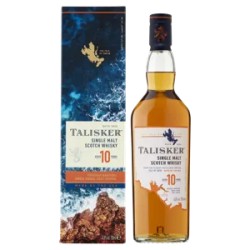TALISKER 10 ÉVES WHISKY 0,7L 45,8%, PDD, Díszdoboz, DRS