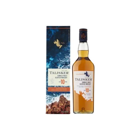 TALISKER 10 ÉVES WHISKY 0,7L 45,8%, PDD, Díszdoboz, DRS