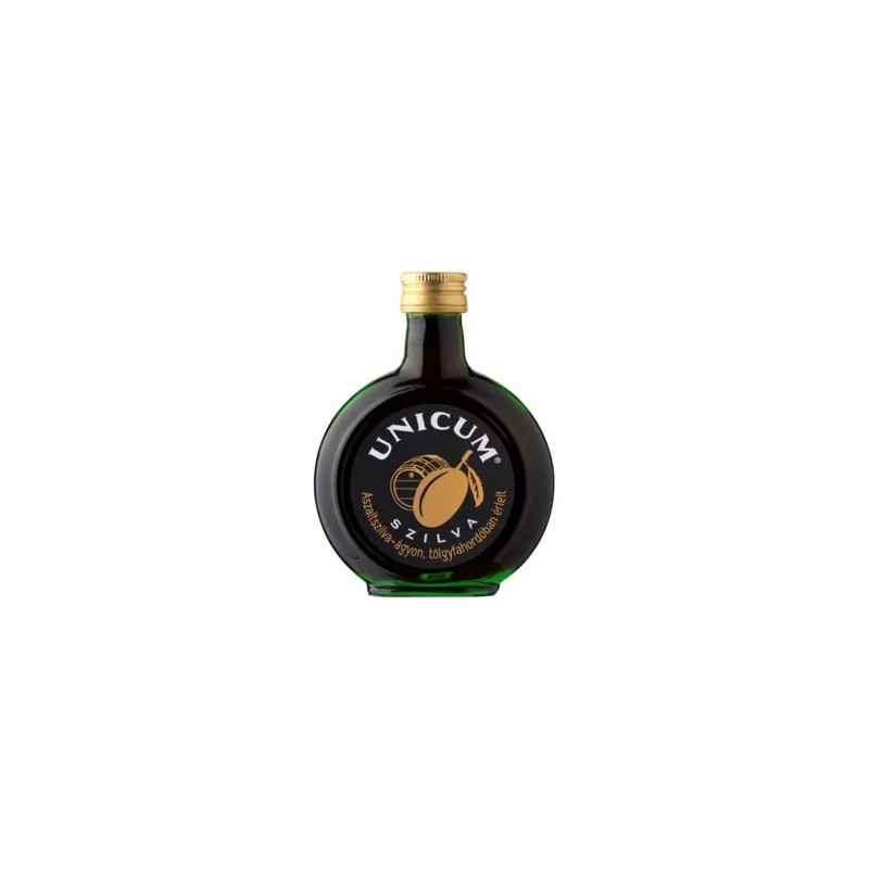 Unicum Szilva zsebpalack 0,1 l PP palackban 34,5% V/V | 0,1 l, DRS