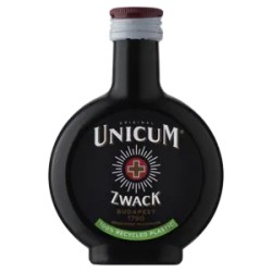 Unicum zsebpalack 0,1 l 40% V/V, DRS