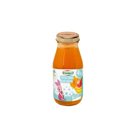 Univer sütőtök-banán-alma bébiital 4 hónapos kortól 200 ml, DRS