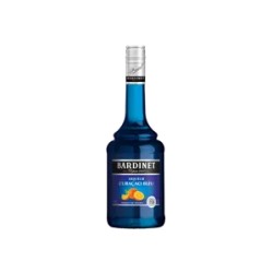 Bardinet Blue curacao likőr 24% 0,7l, DRS