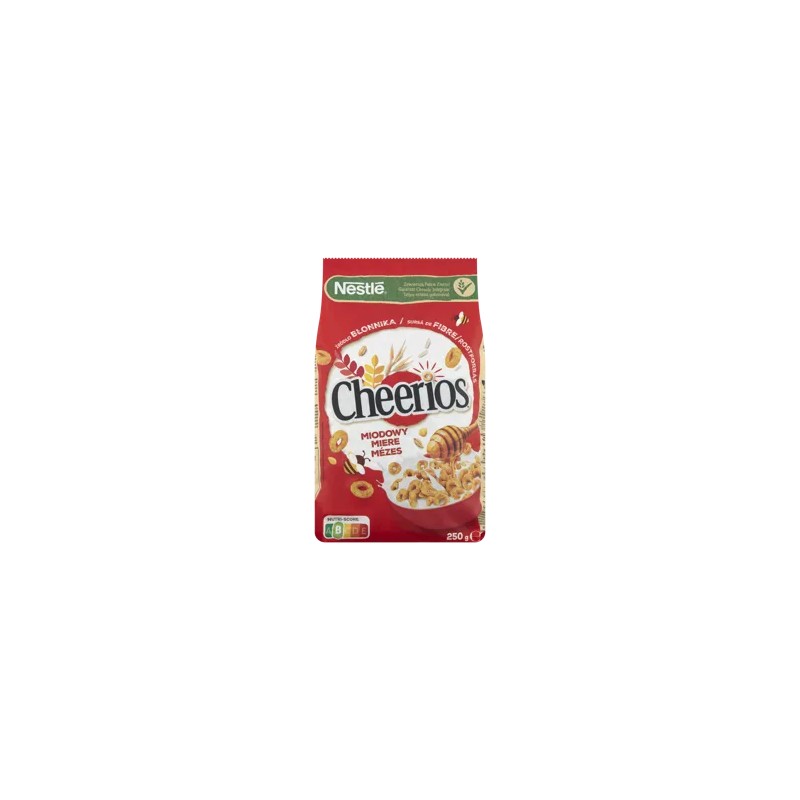 Nestlé Cheerios mézes, ropogós gabonakarika vitaminokkal és ásványi anyagokkal 250 g