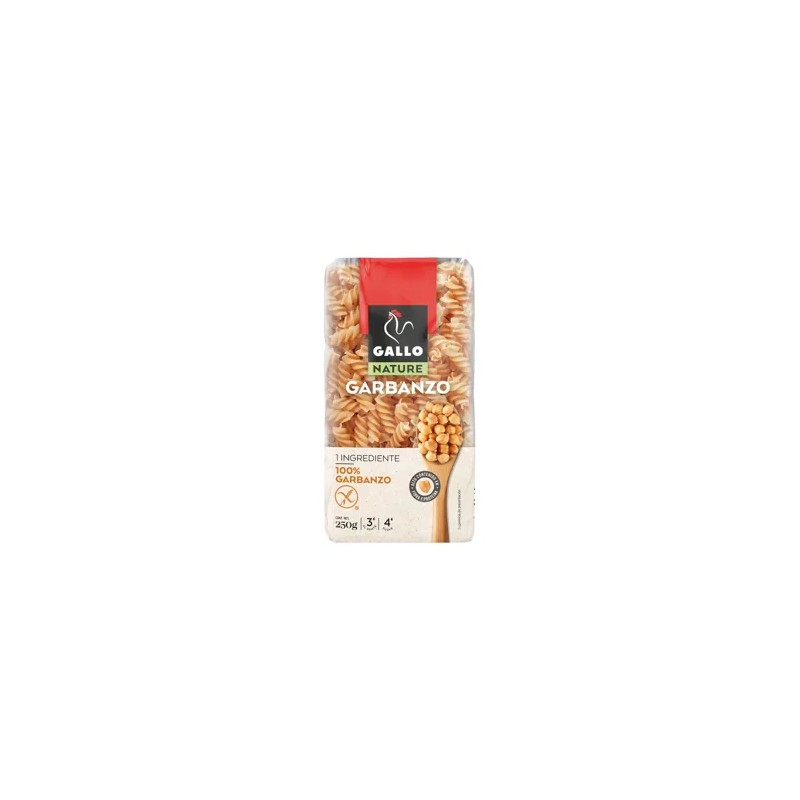 Gallo Nature 100% Csicseriborsóliszt tészta Orsó, 250 g