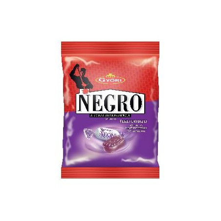 Negro feketeribizli ízű töltetlen keménycukorka 79 g