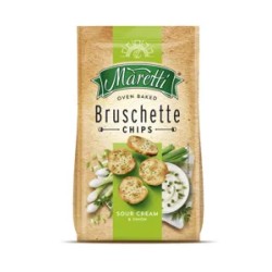 Maretti Bruschette tejföl és hagyma ízesítésű pirított kenyérkarikák 70 g