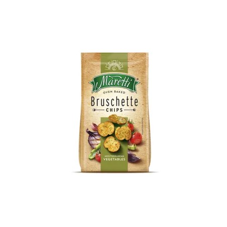 Maretti bruschette mediterrán vegyes zöldség ízű pirított kenyérkarikák 70g
