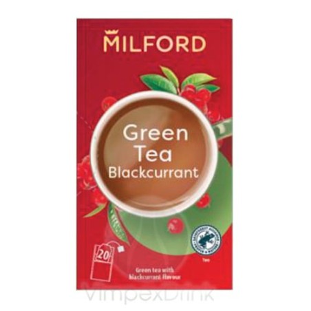 Milford feketeribizli zöld tea 20x1,75g