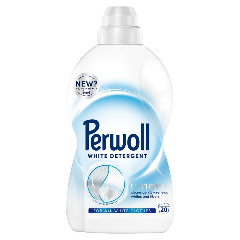 Perwoll S Renew White finommosószer fehér textíliákhoz 20 mosás