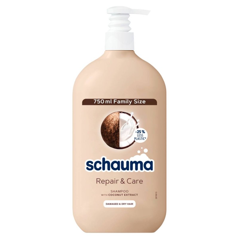 Schauma regeneráló & ápoló sampon sérül & száraz hajra kókusz kivonattal 750 ml