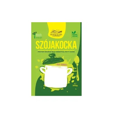 Supergrano szójakocka 100g