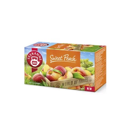 Teekanne Sweet Peach őszibarack ízesítésű gyümölcstea keverék 20 filter 45 g