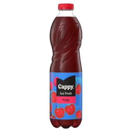 Cappy Ice Fruit Meggy szénsavmentes üdítőital meggylé sűrítményből cukorral, édesítőszerekkel 1,5 l, DRS