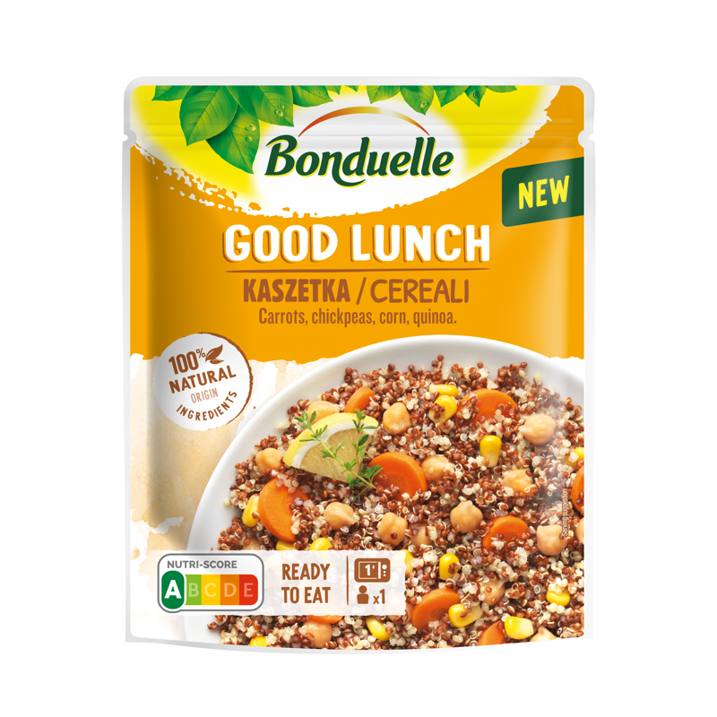 Bond.vegán készétel quinoa+csicseri.250g