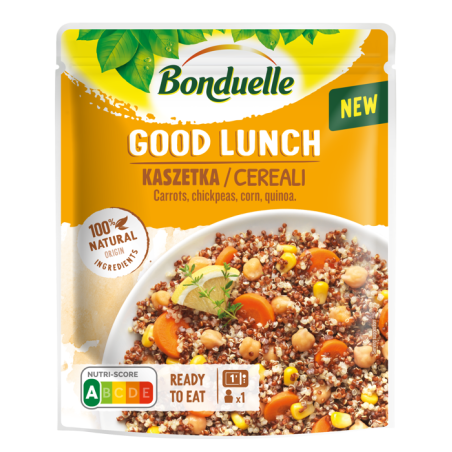 Bond.vegán készétel quinoa+csicseri.250g