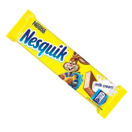 Nesquik tejcsokoládéval mártott tejes krémmel töltött ostya 26 g