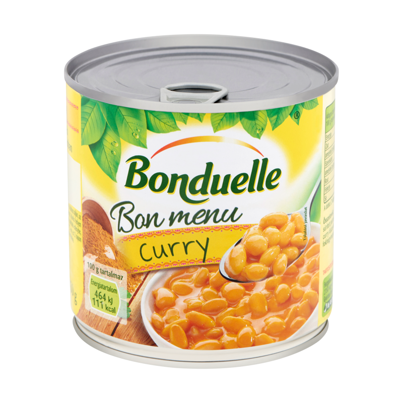 Bonduelle bon menu curry fehérbab 430g