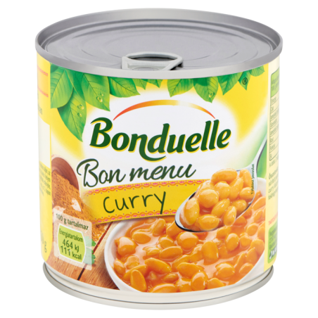 Bonduelle bon menu curry fehérbab 430g