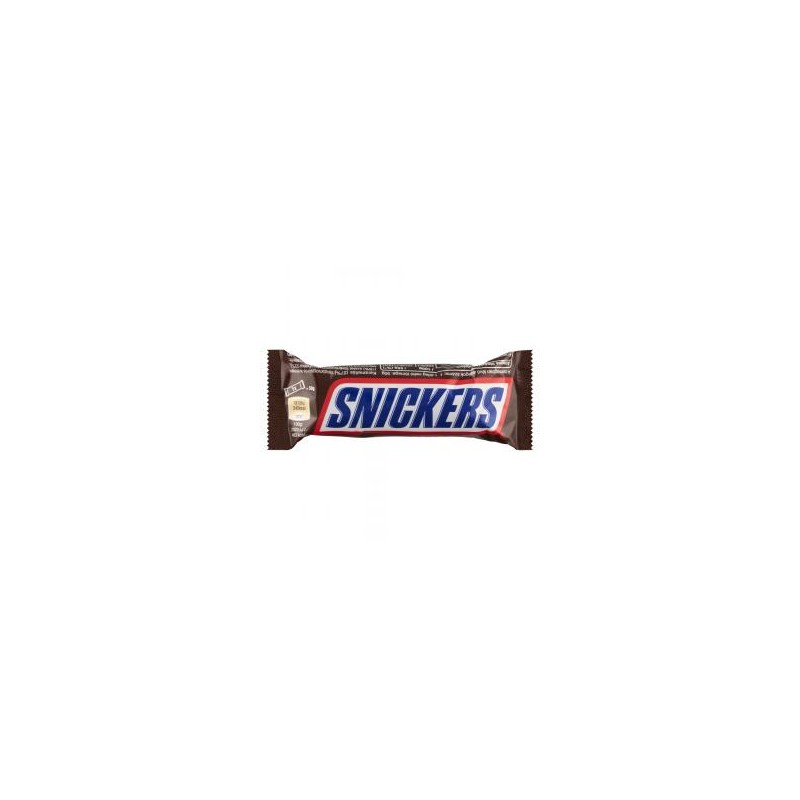 Snickers karamellás földimogyorós krémes szelet földimogyoró darabokkal tejcsokoládéba mártva 50 g /