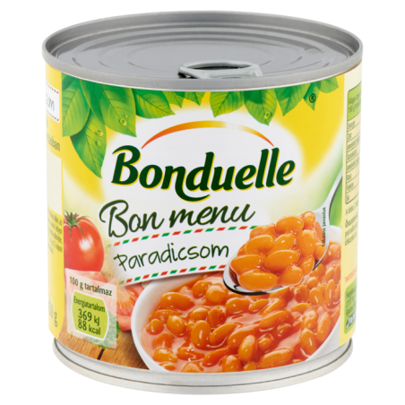 Bonduelle bon menu paradicsom f.bab 430g