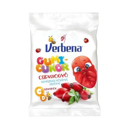 Verbena gumicukor csipkebogyó - 90 g