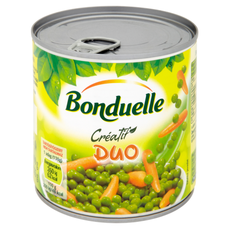 Bonduelle borsó-bébirépa 200g/130g