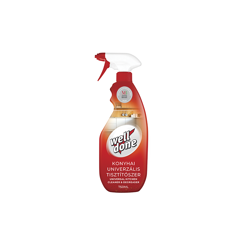 Well Done konyhai univerzális tisztítószer szórófejes - 750 ml