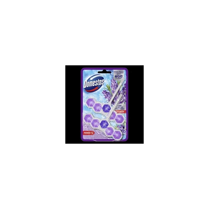 Domestos Power 5 Lavender WC-Frissítő (2x50 g) -