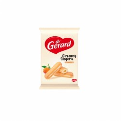 Dr Gerard Creamy Fingers sárgabarack ízű töltelékkel és tejszín ízű krémmel töltött piskóta 170 g