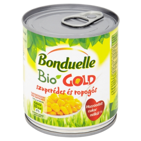 Bonduelle gold bio kukorica 170g/140g