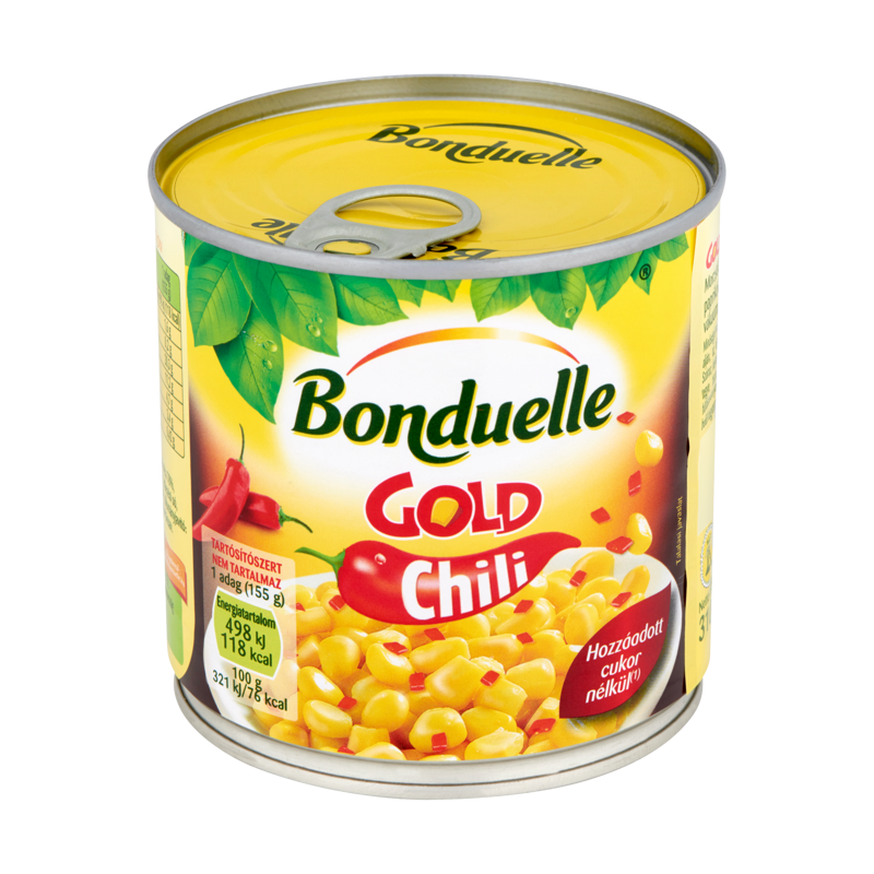 Bonduelle gold chilis kukorica 310/255g