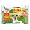 Friskies teljes értékű kutyaeledel felnőtt kutyák számára aszpikban 4x85 g