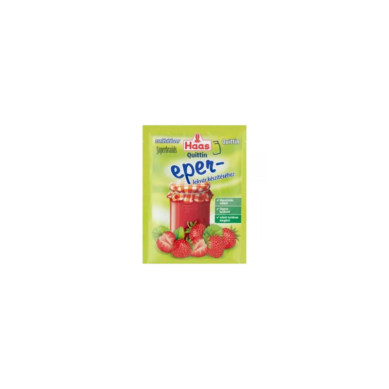 Haas Quittin zselésítőszer eperlekvár készítéséhez 25 g