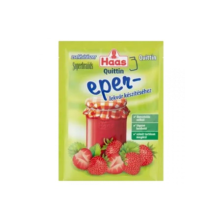 Haas Quittin zselésítőszer eperlekvár készítéséhez 25 g