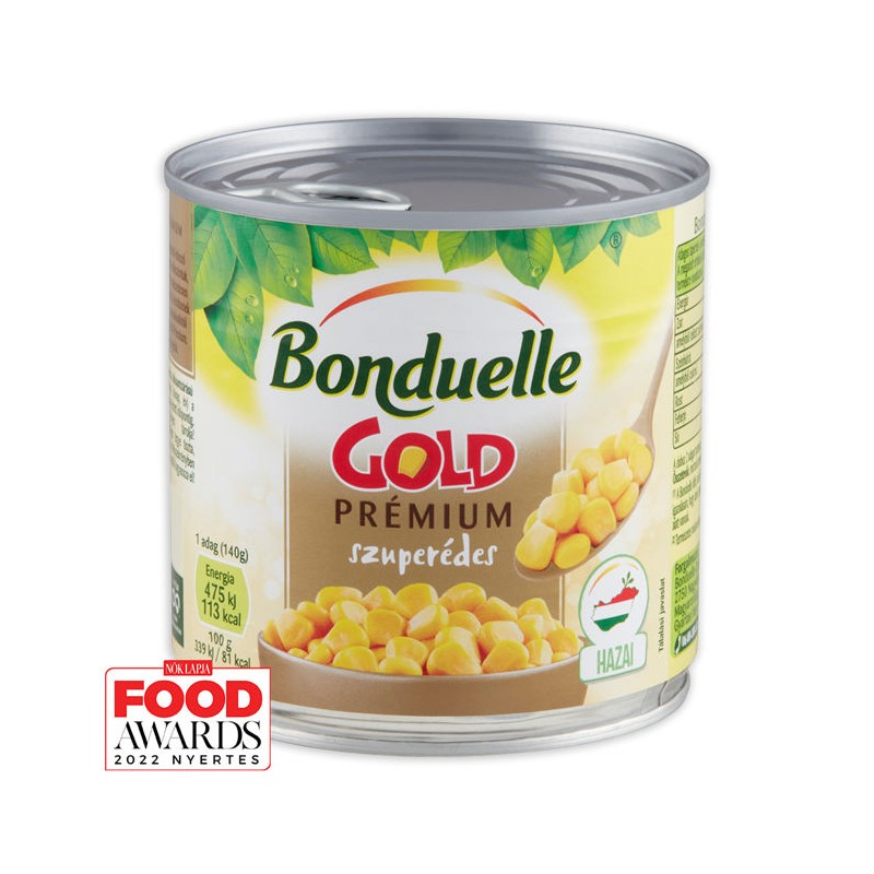 Bonduelle prém.gold csemegekukorica 170g