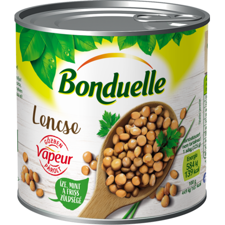 Bonduelle vapeur lencse 310g/265g