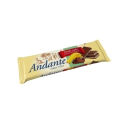 Andante kakaós-csokoládés és banános krémmel töltött ostya 130 g