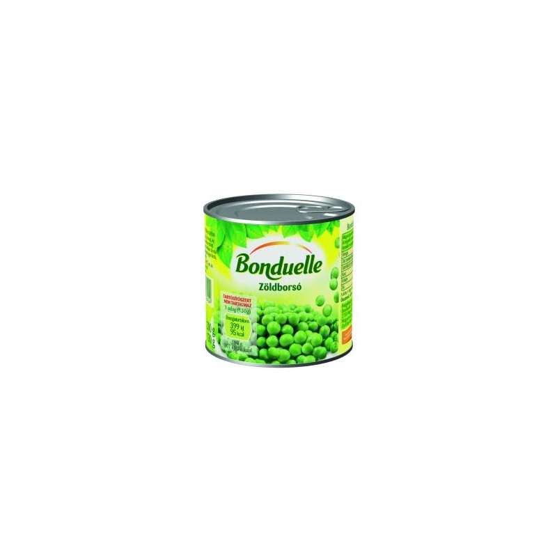 Bonduelle zöldborsó 200g/130g