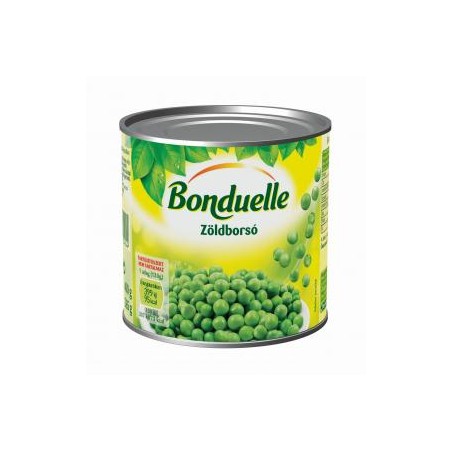 Bonduelle zöldborsó 400g/265g