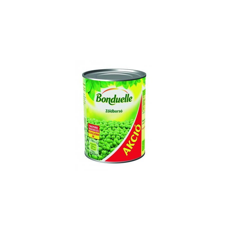 Bonduelle zöldborsó maxipack 545g/340g