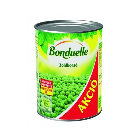 Bonduelle zöldborsó maxipack 545g/340g