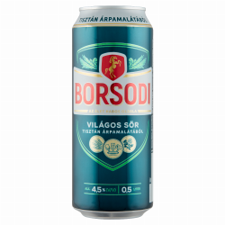 Borsodi 0,5l dobozos sör