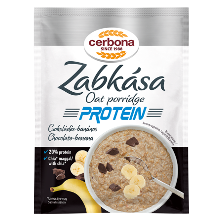 Cerbona Protein zabkása csoki-banán 60g