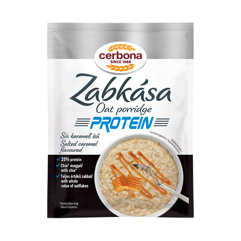 Cerbona Protein zabkása sós-karamell 60g